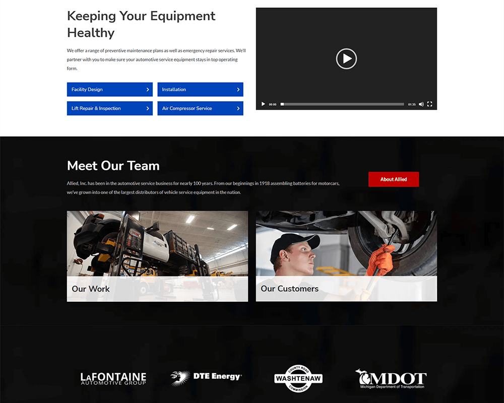 Allied Equipment Portfolio Momentum