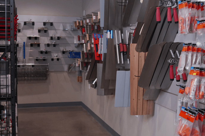 Metropolitan Materials store interior