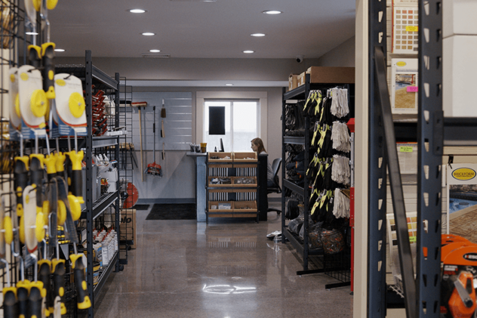 Metropolitan Materials store interior