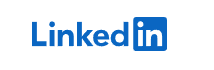 The logo for LinkedIn, a social media platform based on business networking